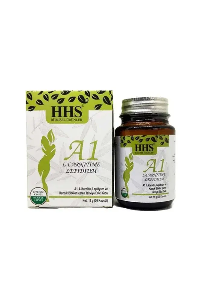 hhs A1 L Carnitine Lepidium Bitkisel 30 Kapsül