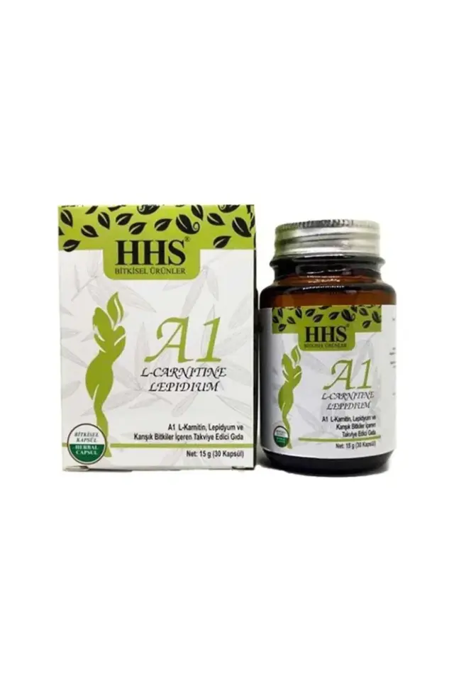 hhs A1 L Carnitine Lepidium Bitkisel 30 Kapsül