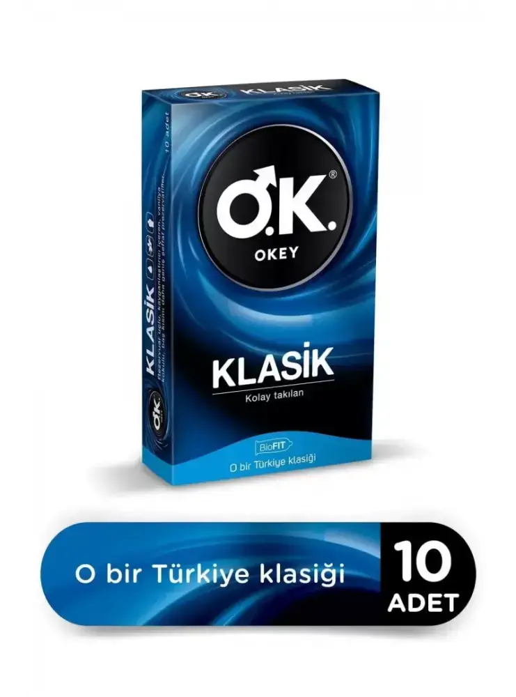 Okey Prezervatif Klasik 10'lu