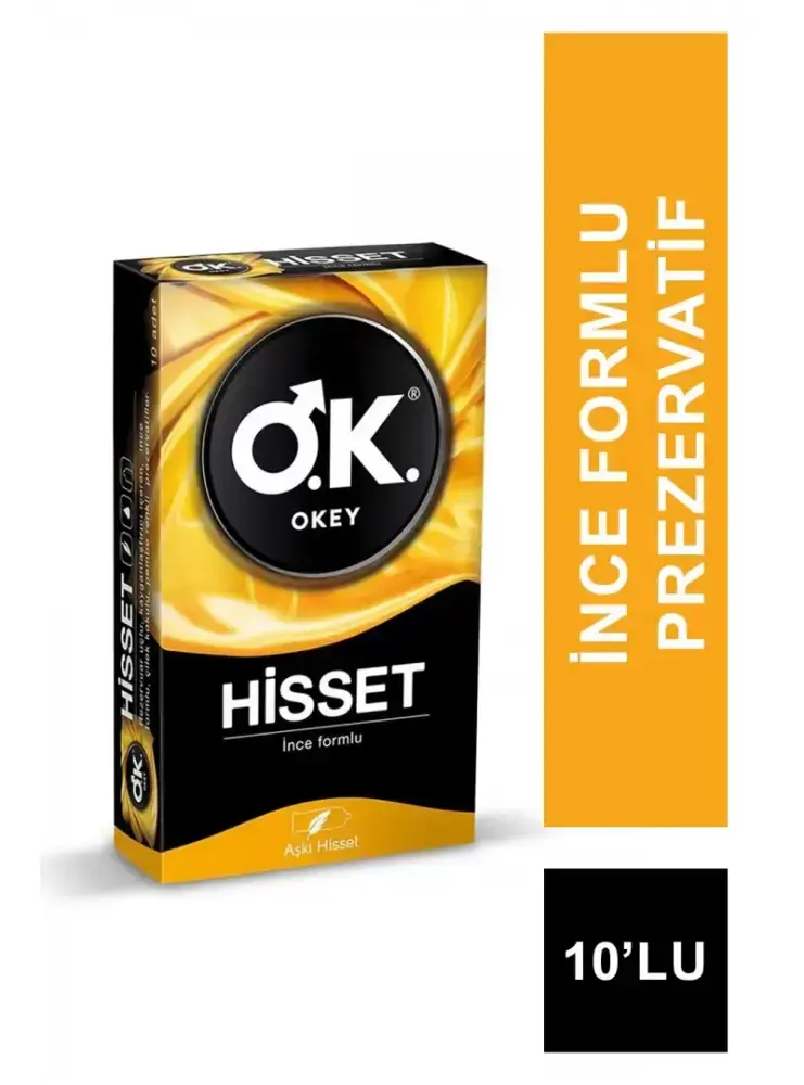 Okey Prezervatif Hisset 10'lu