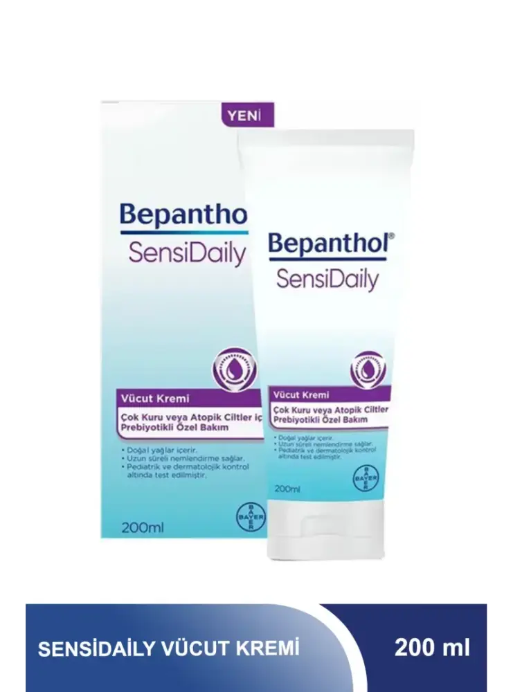 Bepanthol SensiDaily Vücut Kremi 200 ml