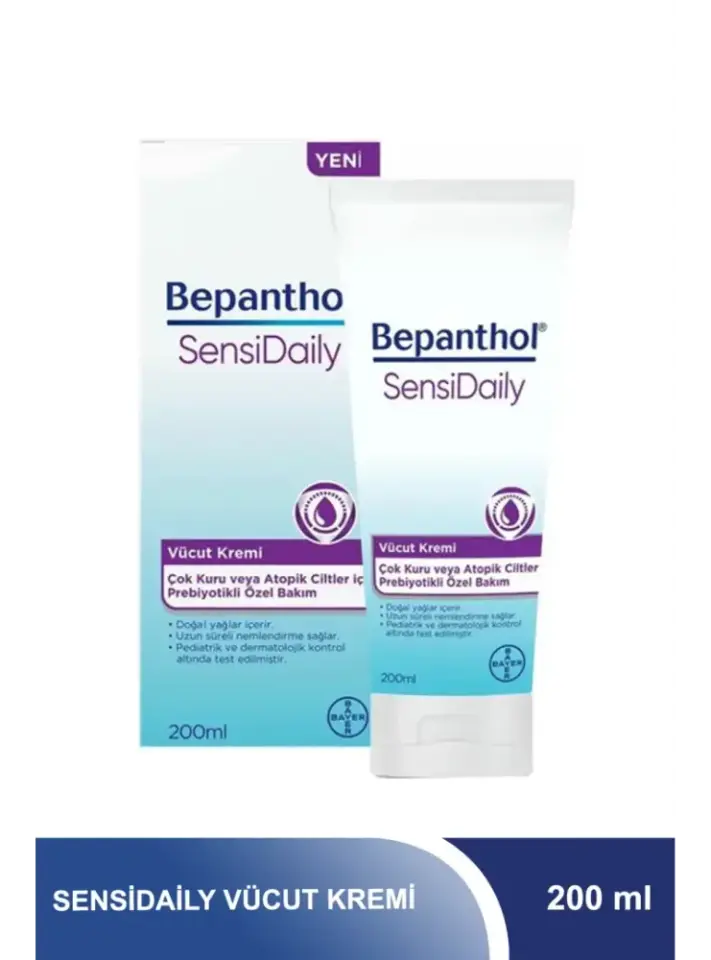 Bepanthol SensiDaily Vücut Kremi 200 ml