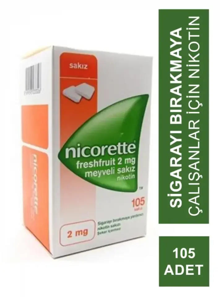 Nicorette Freshmint 2mg Naneli Sakız 105 Adet
