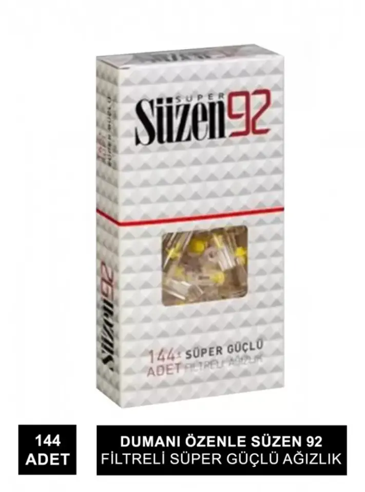 Süper Süzen 92 Filtreli Ağızlık 144 Adet