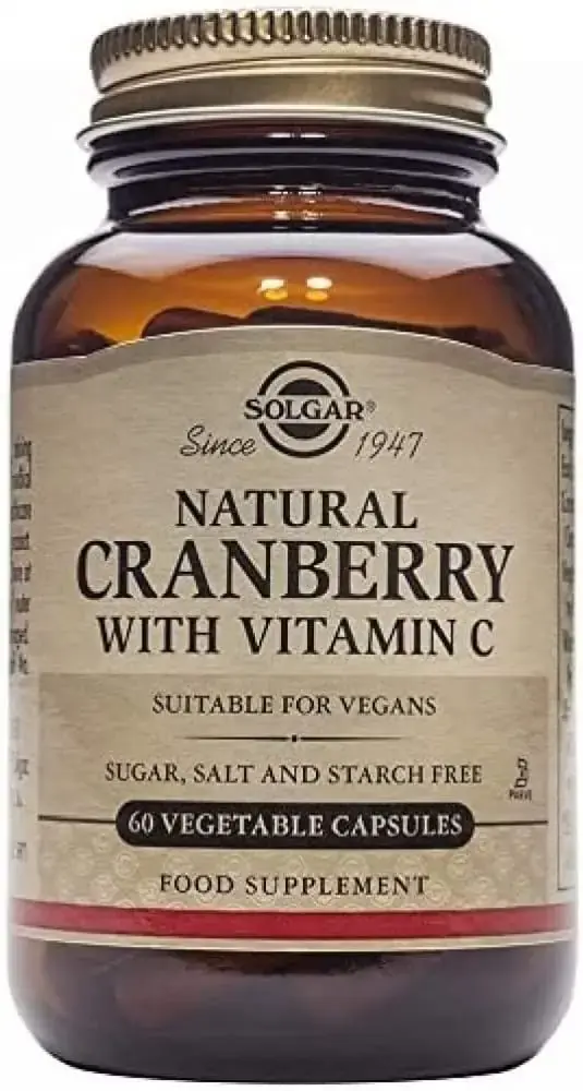 Solgar Cranberry with Vitamin C 60 Kapsül