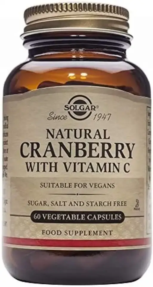 Solgar Cranberry with Vitamin C 60 Kapsül