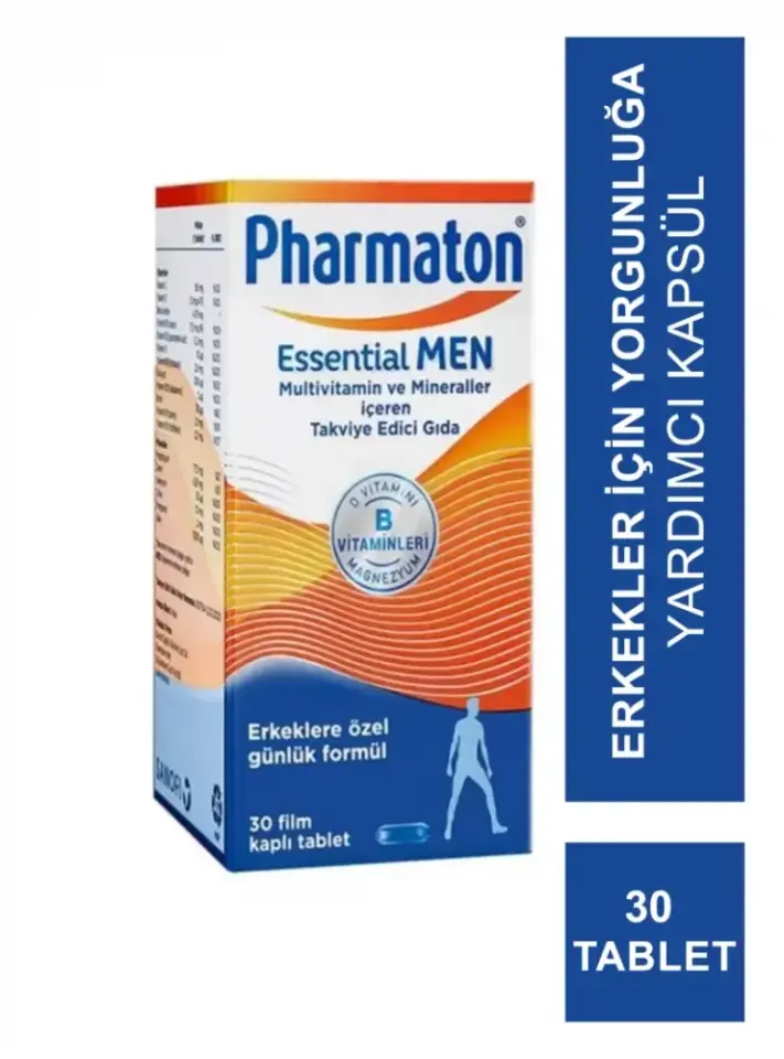 Pharmaton Essential Men Takviye Edici Gıda 30 Tablet